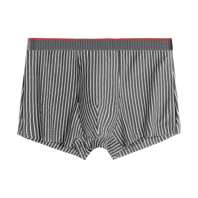 Pantalones interiores de hombre Xinjiang algodón antibacteriano transpirable niños pantalones sueltos grandes pantalones a rayas fabricantes de pantalones al por mayor