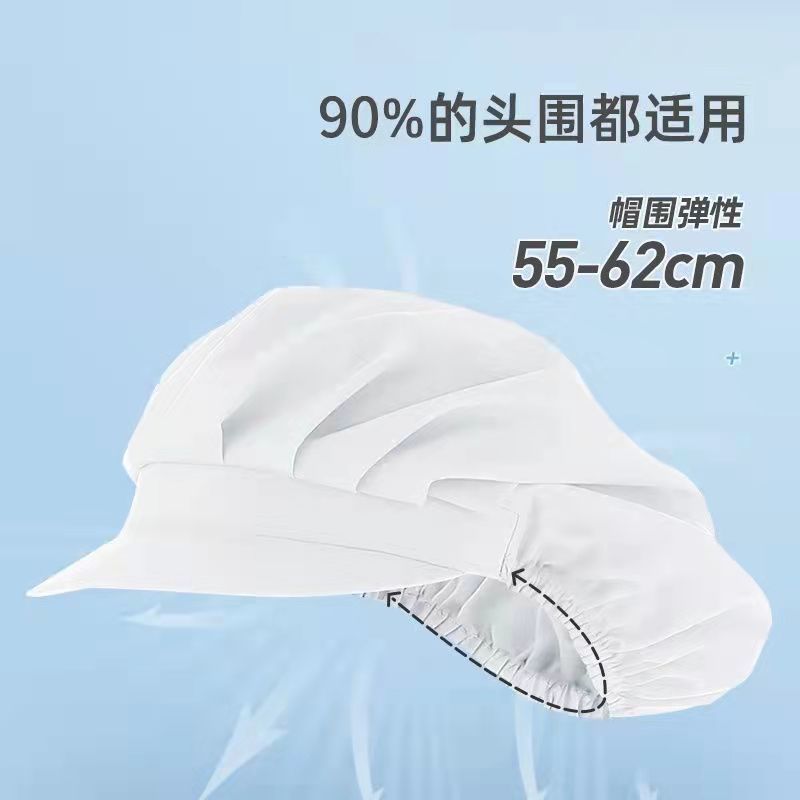 work Hat dustproof workshop kitchen cook Hat ventilation factory Restaurant Food cap One piece On behalf of