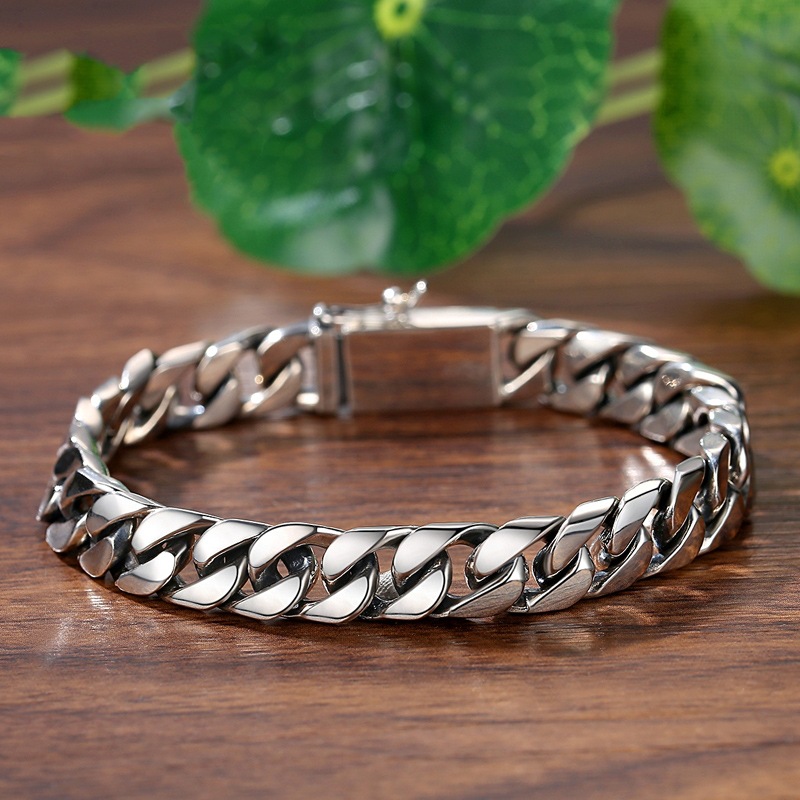 Herren Panzerarmband Aus Edelstahl Wasserfest Und Langlebig_voghion.com