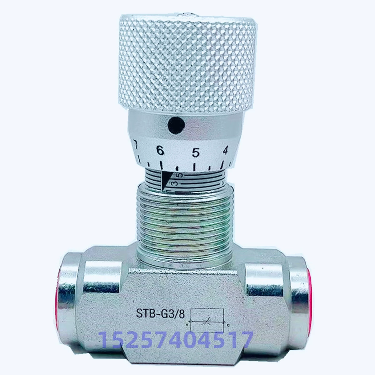 Односторонний дроссельный клапан STB-G3/8 Двухходовой трубчатый дроссельный клапан STU-G1/4 STB-G1/2