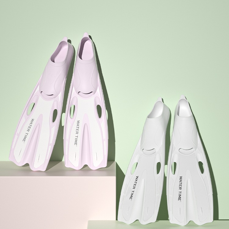 Diving Long Fins for Men and Women, Snorkeling Fins, Free Diving Duck Fins, Swimming Training, Freestyle Equipment