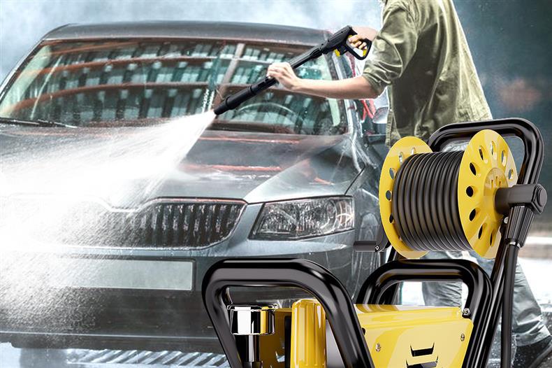 Factory direct car washer 220V portable household high-power high-pressure water pump water property small cleaning machine