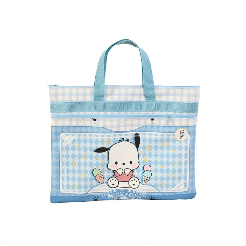Cartoon handheld organizer bag for folders