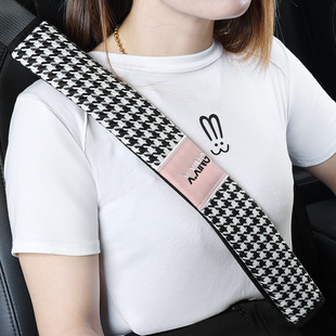 Car Seat Belt Shoulder Pads, Anti-Abrasion Clothing, Soft Car Seat Belt Protectors, Universal for All Seasons, High-End