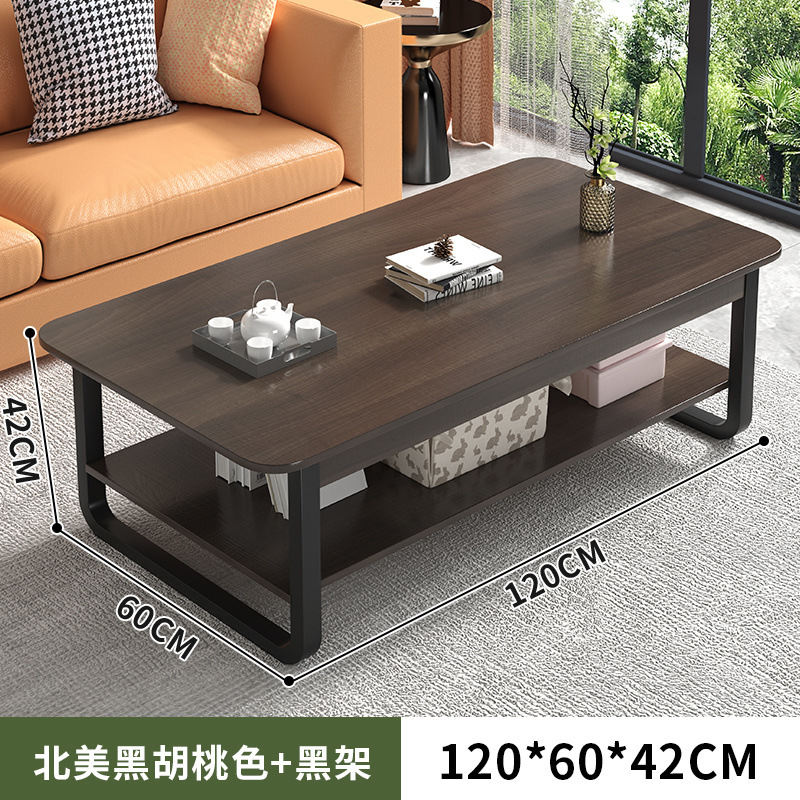 Mesa de té pequeña sala de estar simple simple mesa pequeña casa de sofá de lujo simple mesa creativa moderna mesa cuadrada