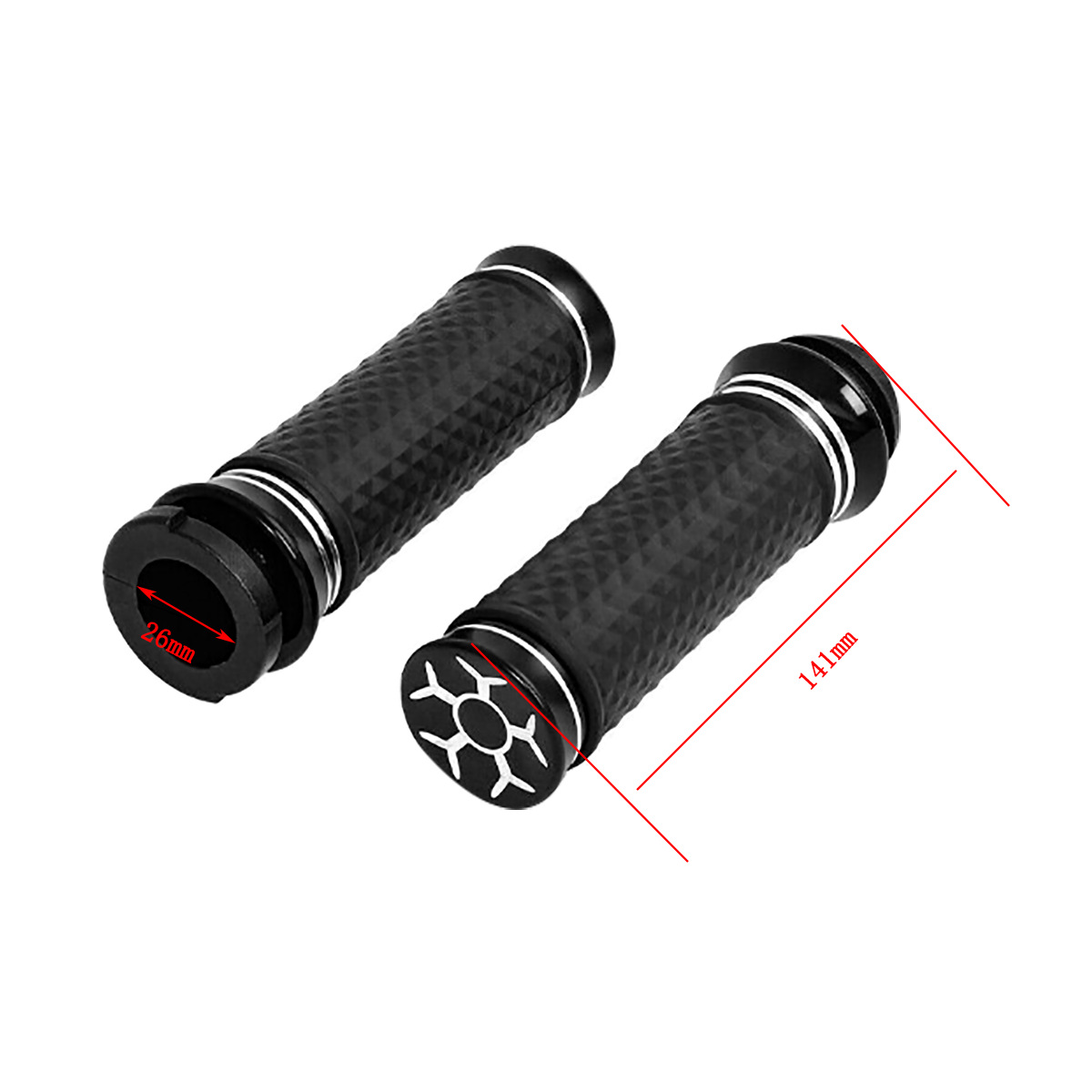 Motorcycle Aluminum Alloy Handle Cover Suitable for Harley Touring Street Glide Road King Softail Fls Motorcycle Handle