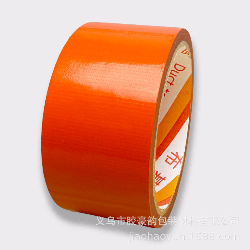 Cinta de tela de color directo de fábrica al por mayor no adhesivo de alta adhesivo de una cara fácil de rasgar alfombra adhesiva de alta temperatura cinta resistente