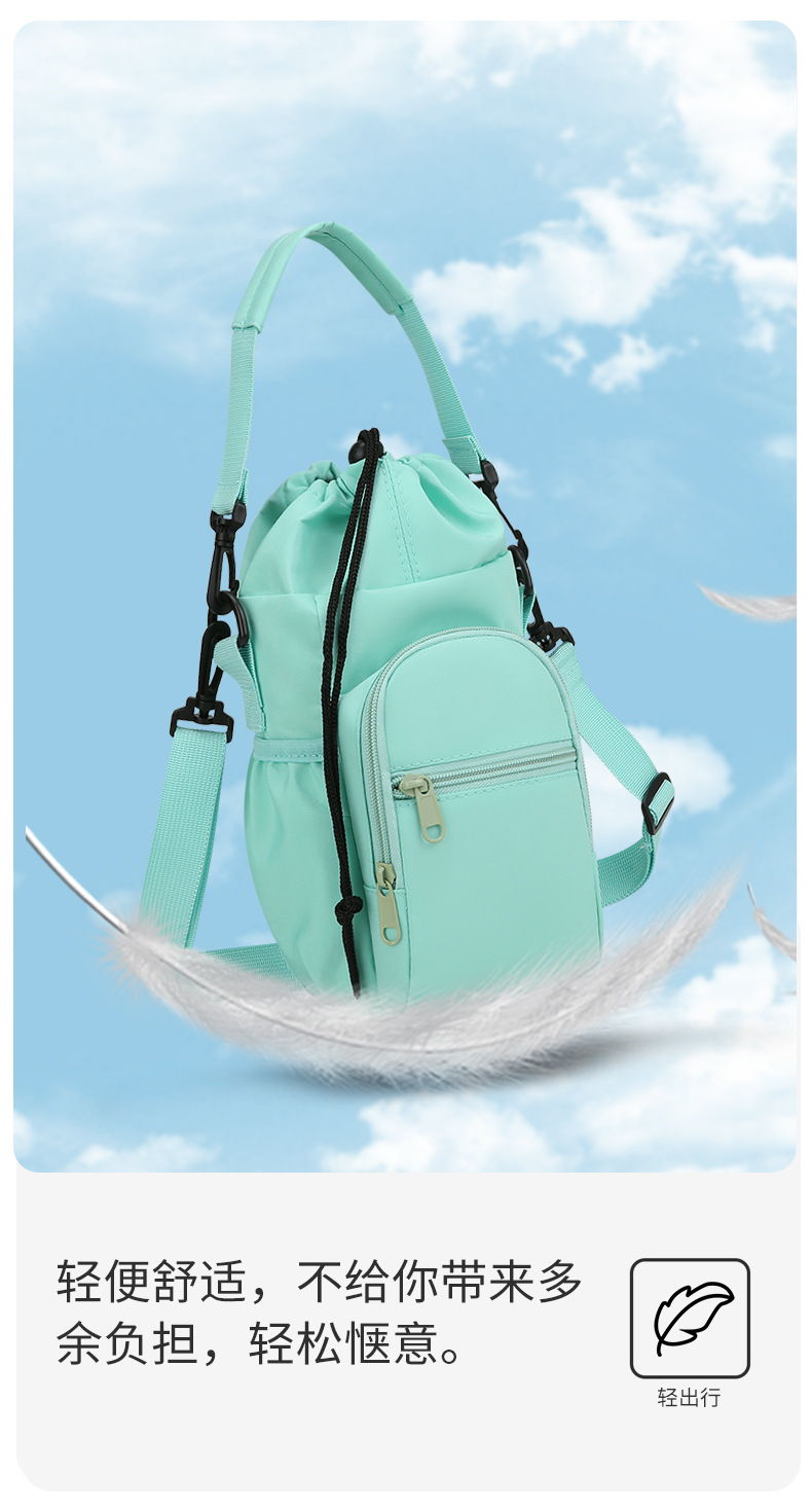 Damenhandytasche Luxus Niedlich Freizeit Isolierte Wasserflaschentasche Nischendesign Modisch Schulter-Umhängetasche für Damen