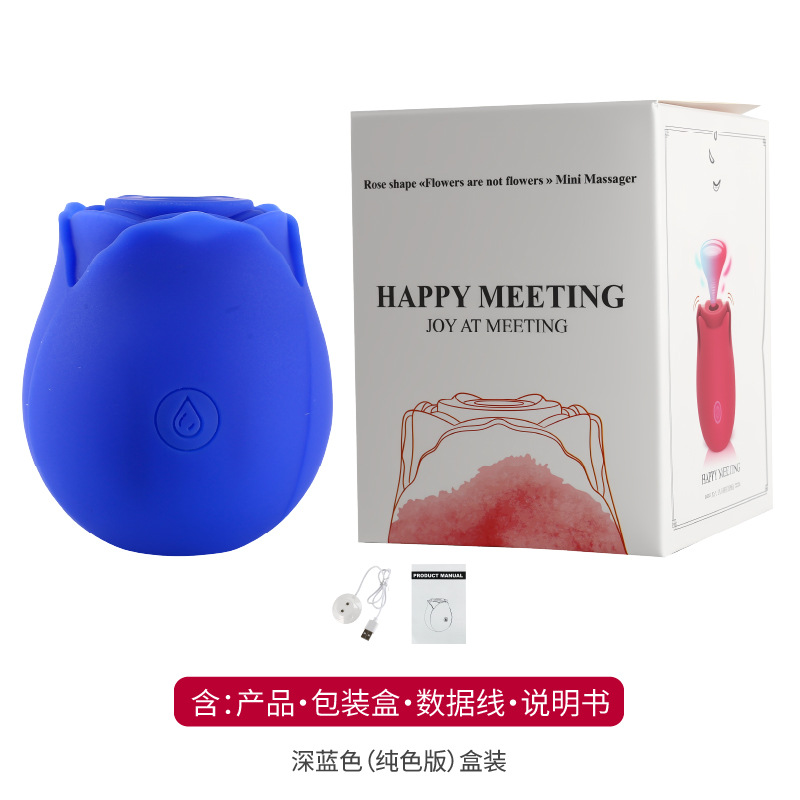 Rose Chucker Meet Huevo Femenino Vibrator Masturbador Teppos Tease Adultos al por mayor