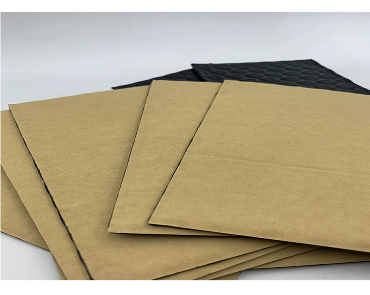 Car Soundproof and Shockproof Panels, Soundproof Cotton, Four-Wheel Sound-Absorbing Cotton, Butyl Rubber Four-Door Full Car Door Noise Reduction Sticker, Self-Adhesive