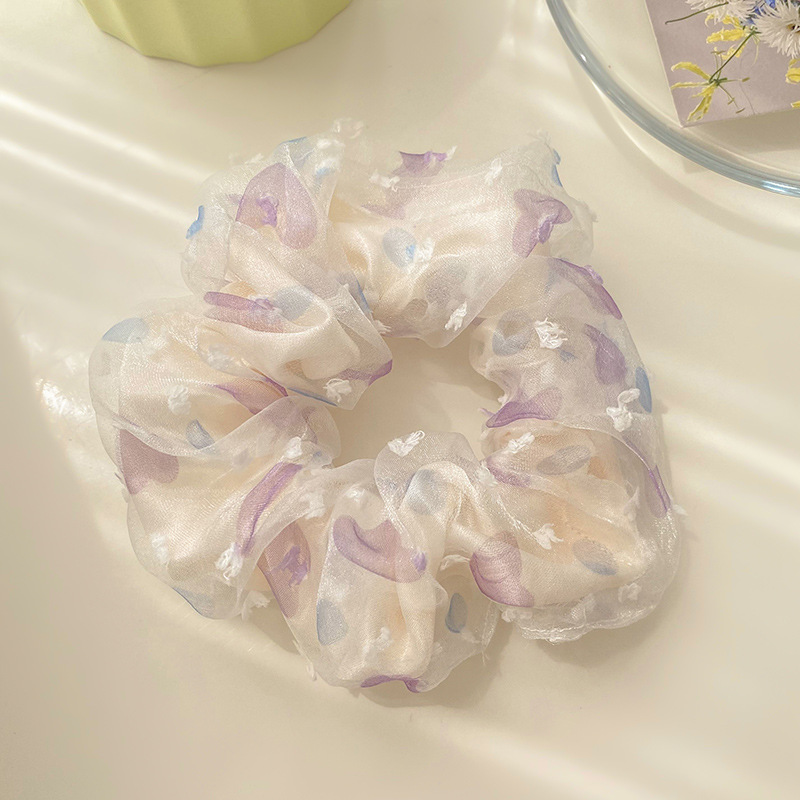 퍼플 블루 러브 더블 레이어