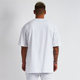 Foreign trade plus size solid color blank loose bodybuilding fitness sports short-sleeved T-shirt men's breathable trendy men's half-sleeved shirt