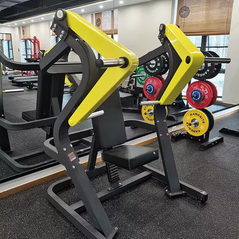 Equipo de ejercicios de abeja sentado empujando pecho empujando hombros alta posición pull-down máquina de remo pull-back dispositivo de entrenamiento de dos cabezas