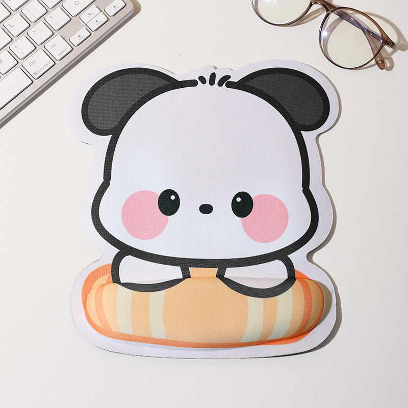 Alfombrillas de ratón transfronterizas, divertidas y variadas, reposamuñecas, alfombrillas de ratón de alta calidad con formas especiales, alfombrillas de ratón de dibujos animados para hombres y mujeres