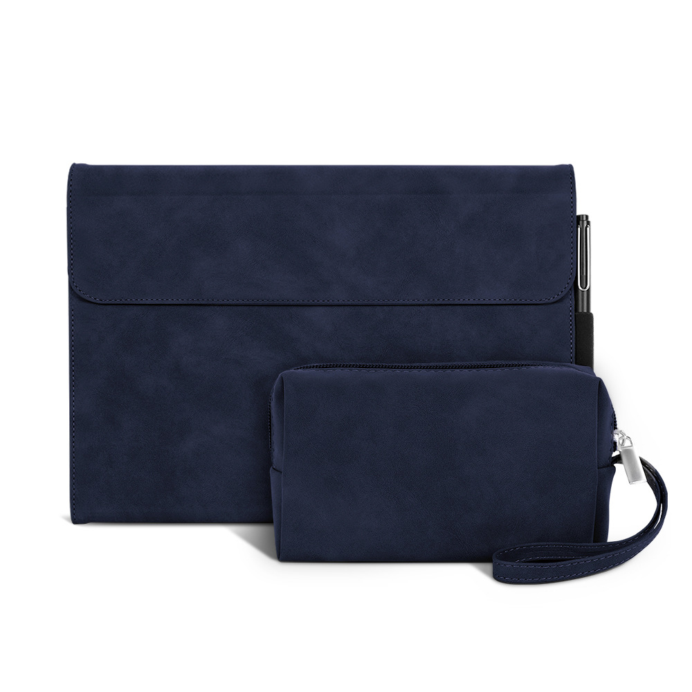 Aplicable Microsoft surface Pro11 10 9 Funda protectora Pro6/7 Todo incluido Go Funda de cuero plana para teclado