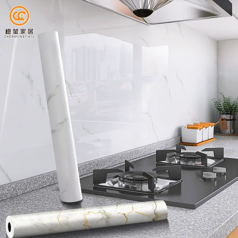 Трансграничные кухонные наклейки водонепроницаемые маслостойкие термостойкие обои обои маслостойкие дымостойкие восстановленные утолщенные плиту наклейки на стену самоклеящиеся