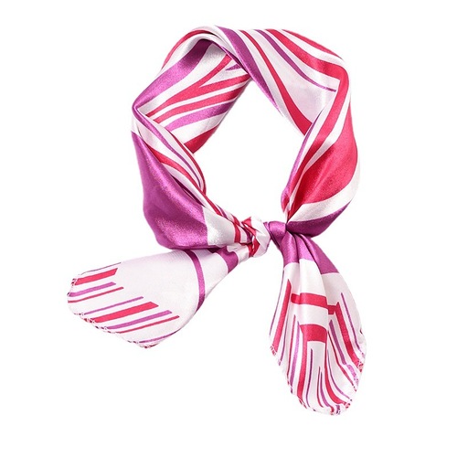 50-color polyester square scarf for women, suitable for spring and winter, pairs with shirts, professional decoration, thin beanie, neck scarf