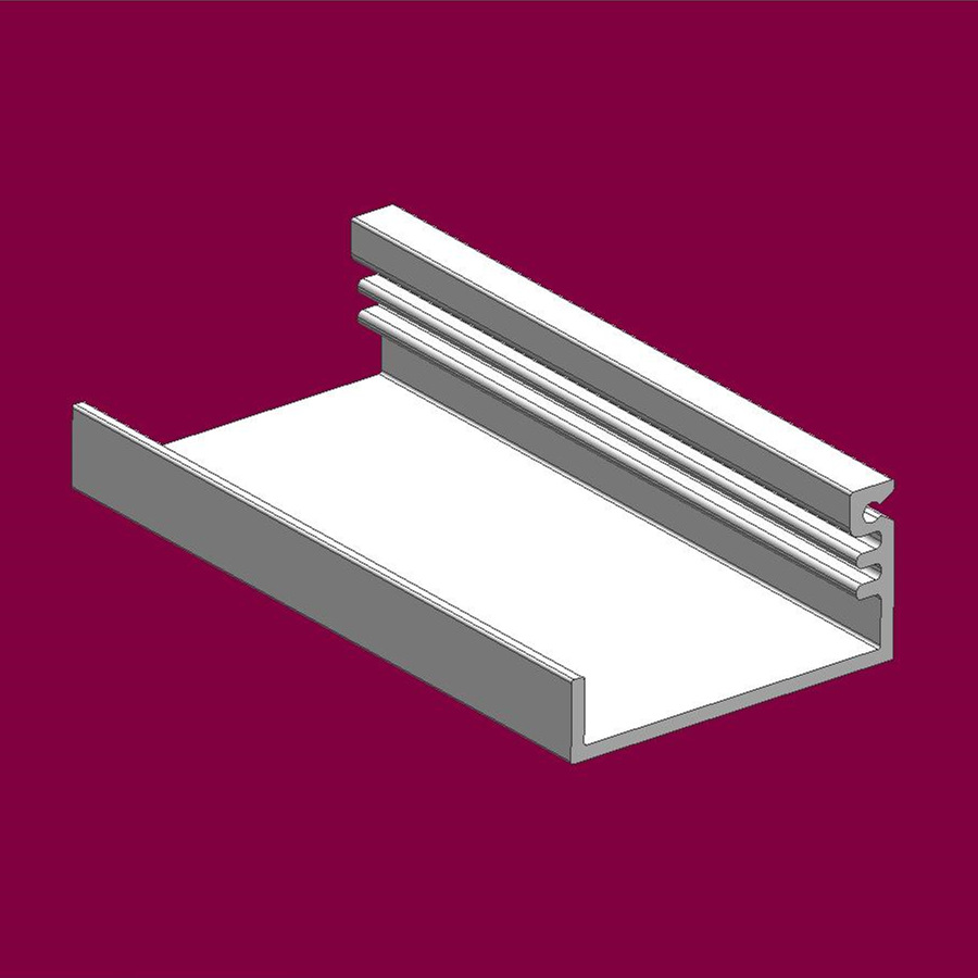 供应6063挤压工业异型装饰铝合金 表面喷涂处理铝型材 来图订作