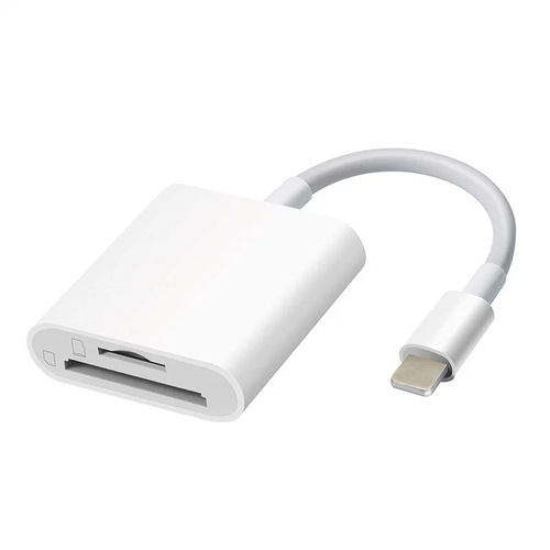 Suitable for Apple mobile phone tablet to SD card reader iPhone iPad camera memory card OTG adapter cable