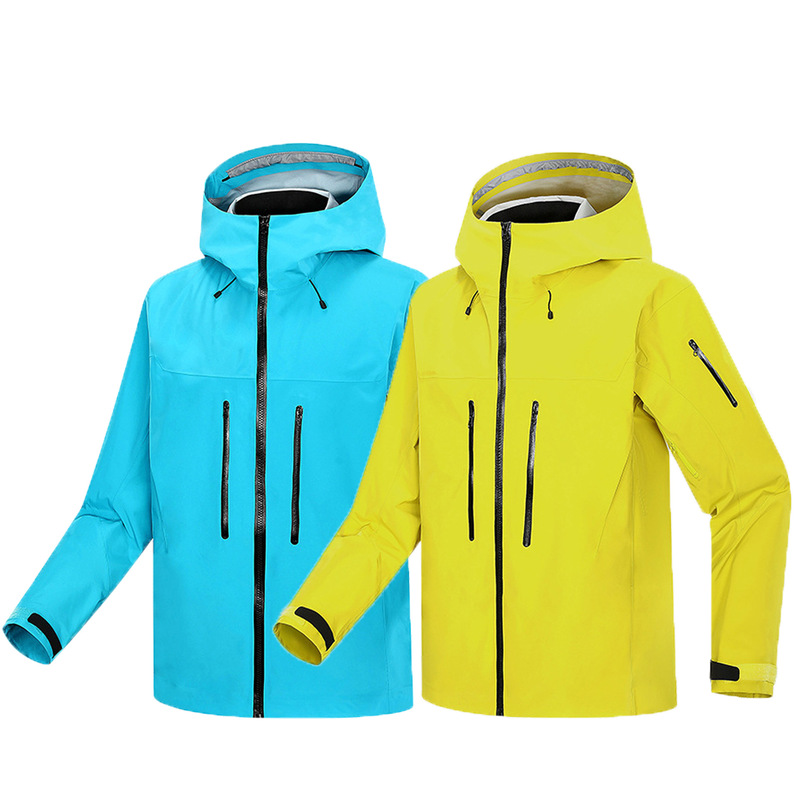 The same 7-generation windproof and waterproof three-layer rubber soft shell jacket outdoor sports hiking jacket