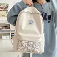 Новый рюкзак Мужская сумка на плечо Женская средняя школа Ло Сяочэй Компьютерная сумка для мальчиков Простой дорожный школьный портфель для девочек средней школы
