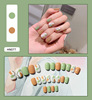 Nail stickers for nails, detachable fake nails for manicure, french style, wholesale, ready-made product