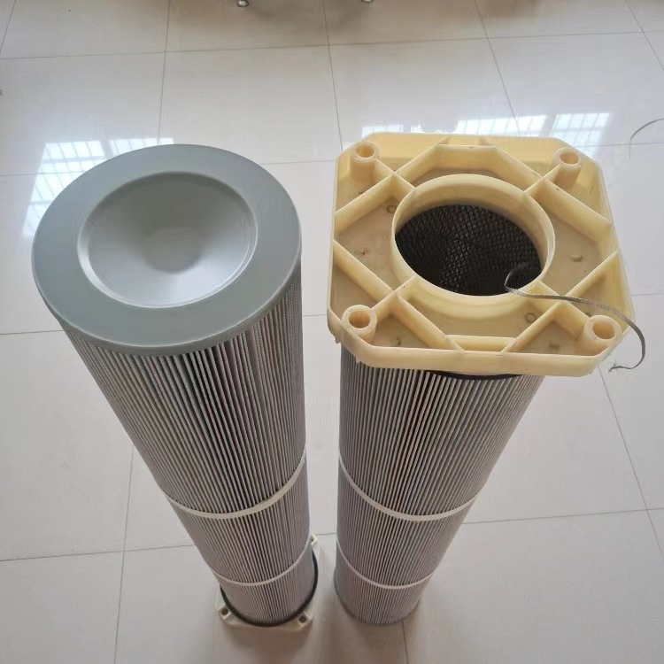 厂家直销除尘器除尘滤芯滤筒 防油防水PTFE覆膜滤筒 聚丙方盖滤筒