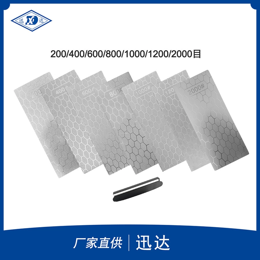 Внешнеторговый экспорт производителей напрямую поставляют 12 меш алмазный точильный камень для полировки квадратный сотовый шлифовальный лезвие