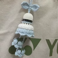 Подвески для бадминтона периферийные готовые изделия ручной работы diy для бадминтона плетеные подвески для бадминтона