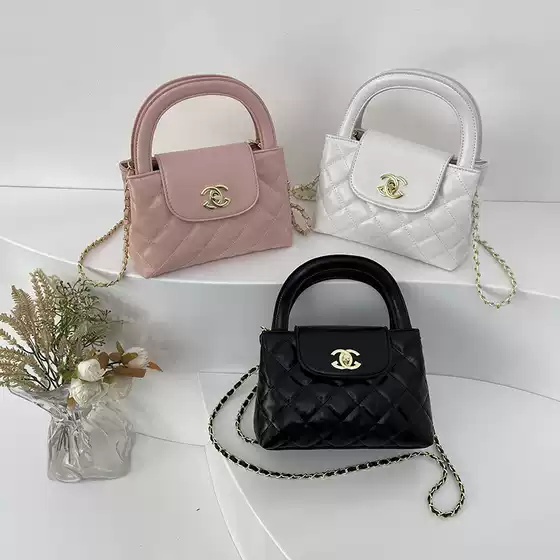 Cross-Border Export Women's Bag 2025 New Fashion Small Fragrant Style Quilted Chain Satchel Shoulder Crossbody Bag Handbags