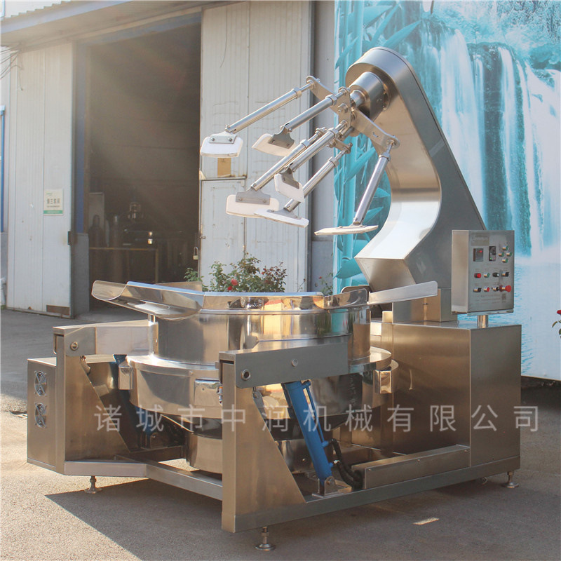 大型复合调味料搅拌机器 调味酱料炒制加工搅拌机器 酱料搅拌锅