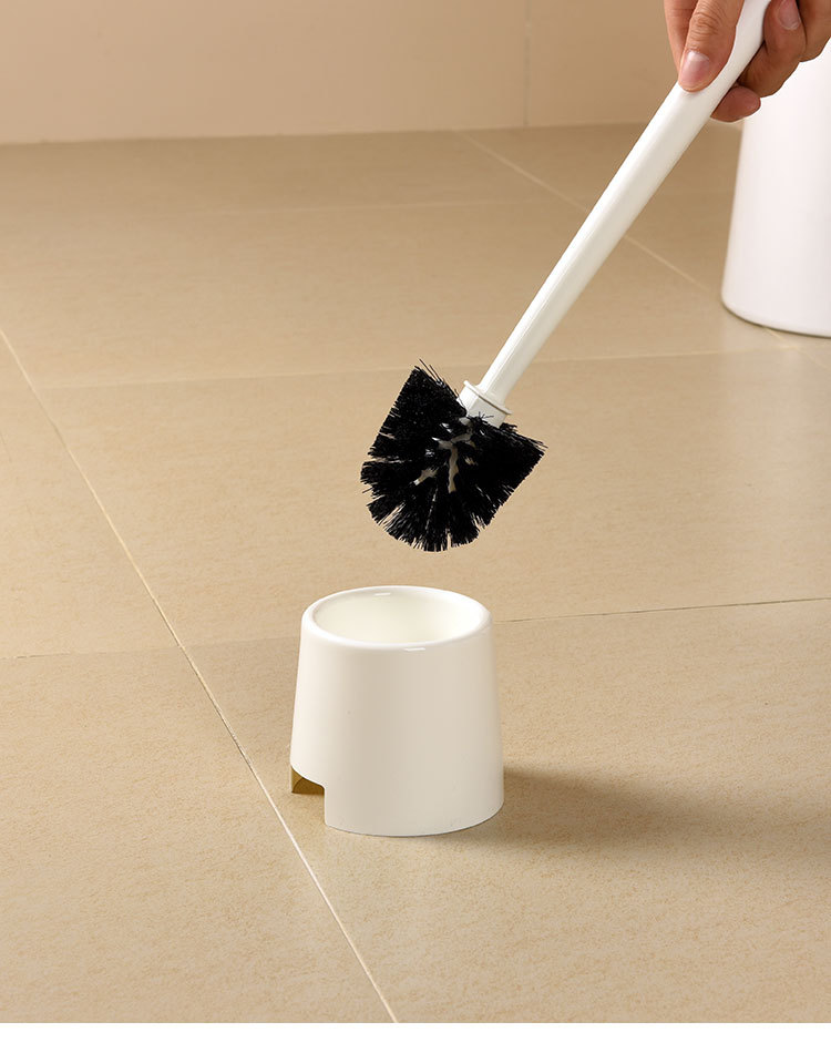Household No Dead Angle Squatting Cleaning Long Handle Set Toilet Brush Magic Tool_voghion.com
