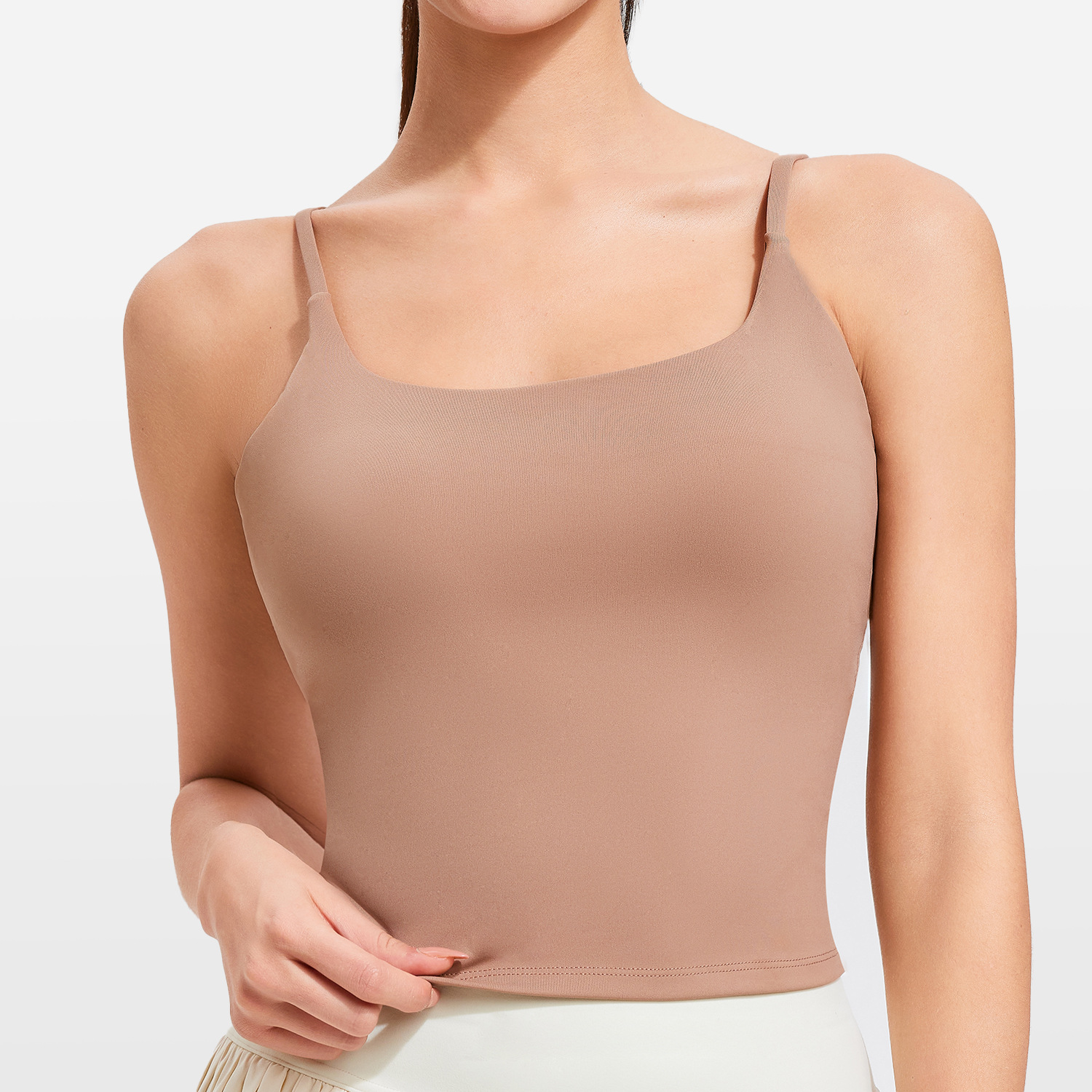 [Nuevo] ropa interior deportiva transfronteriza de belleza de espalda integral taza de poliestireno antichoque bra de Pilates fitness