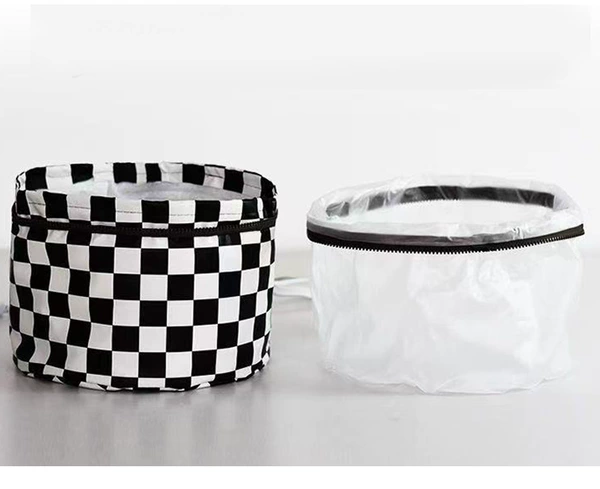 Checkerboard heating cap