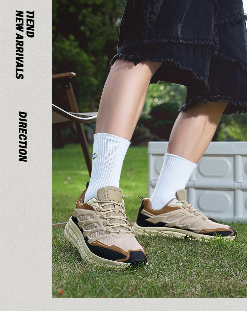 Autumn and winter casual sports shoes men's platform shoes trendy dad shoes breathable rebound running shoes men's shoes_voghion.com