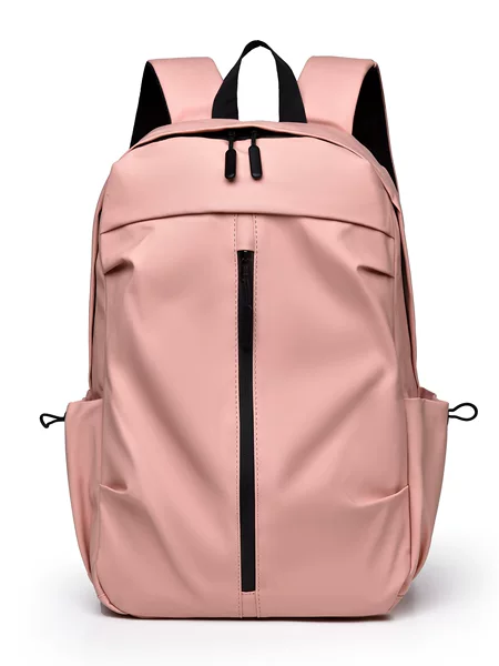 Backpack Casual Trendy Simple Style Couple Outdoor Travel Large Capacity Backpack Portable Class Commuting Student School Bag