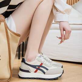 2025年春季新款增高老爹鞋百搭运动休闲支持跨境批发一件代发