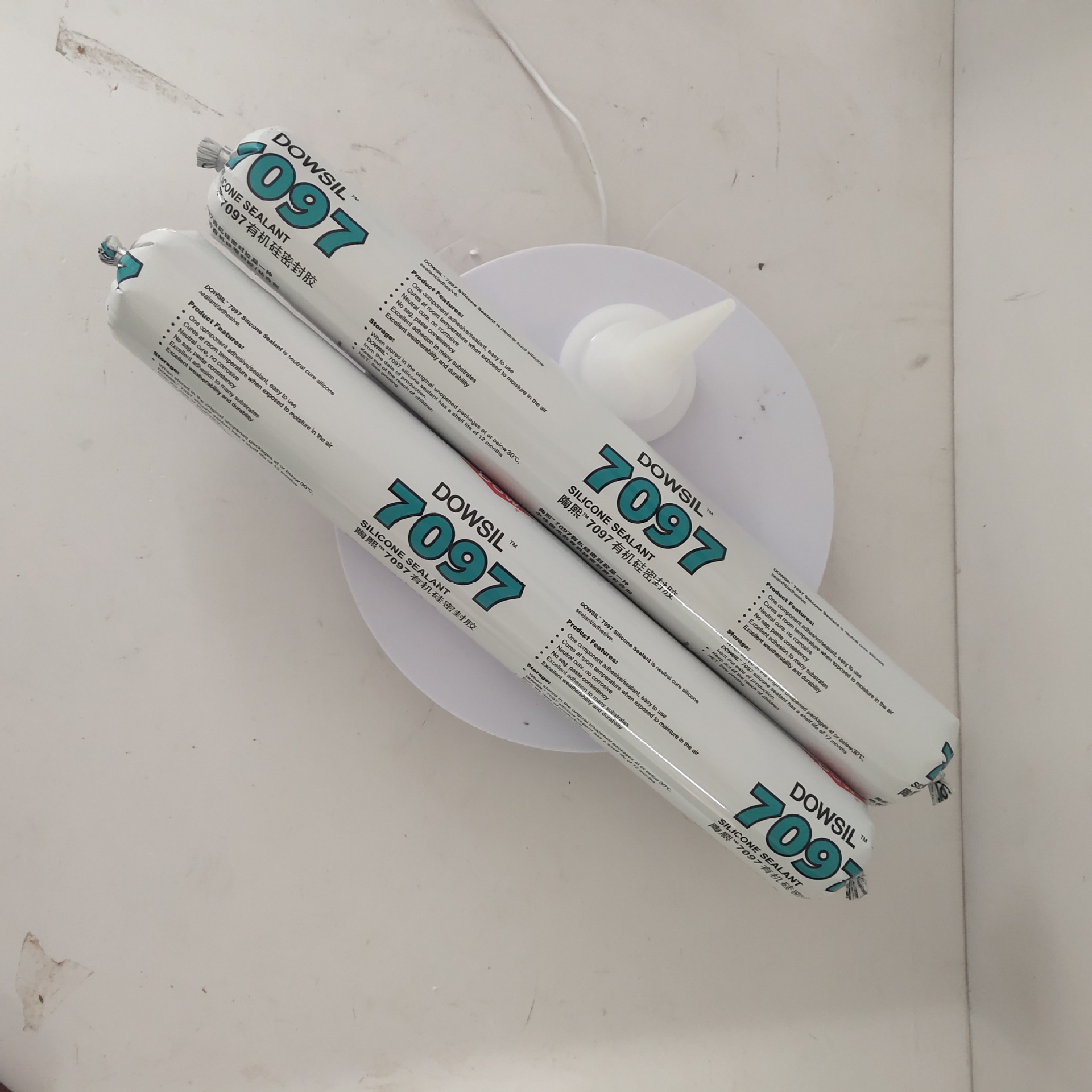 DOWSIL/陶熙 有机硅胶-通用型 道康宁 7097灰色/白色道康宁密封胶