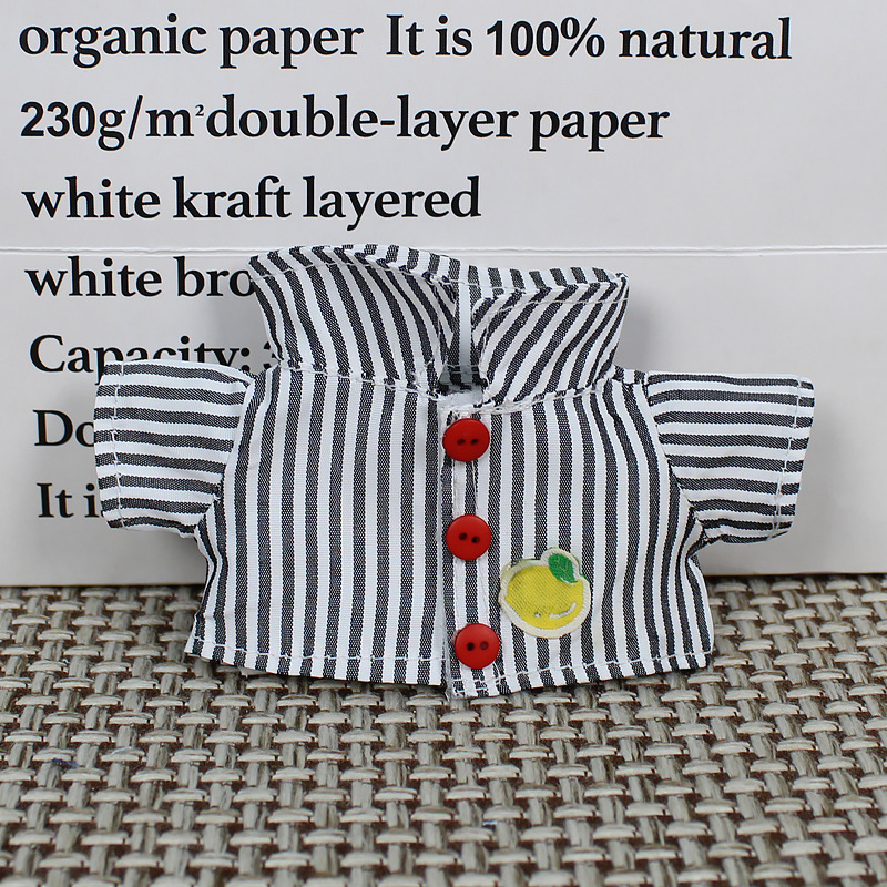 Aplicable a 17cm123 generación de ropa de tela de peluche muñeca ropa casual sombrero conjunto de sombrero al por mayor