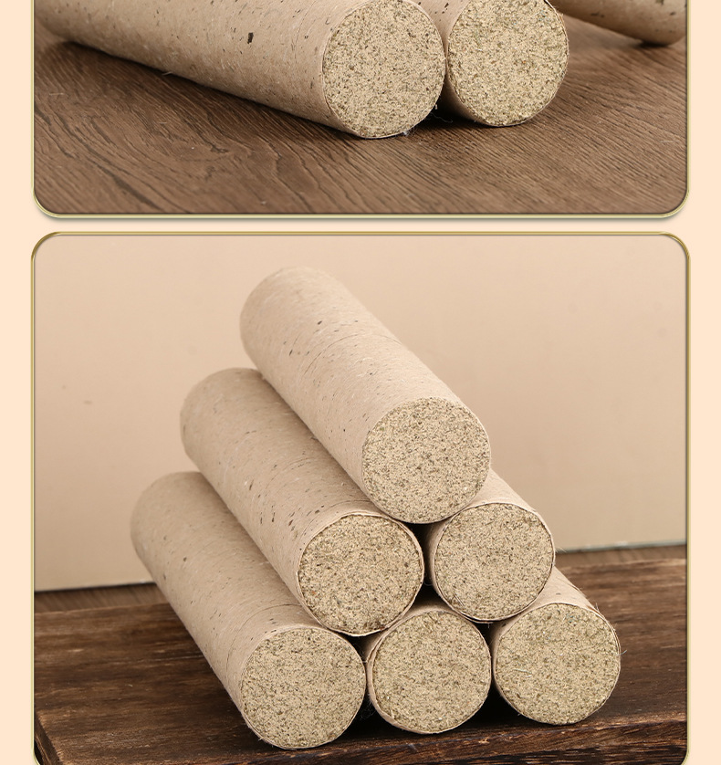 4cm Mulberry Paper Moxa Stick Ai Tiao 20cm Aged Mugwort Moxibustion Roll for Warming Massage preparation