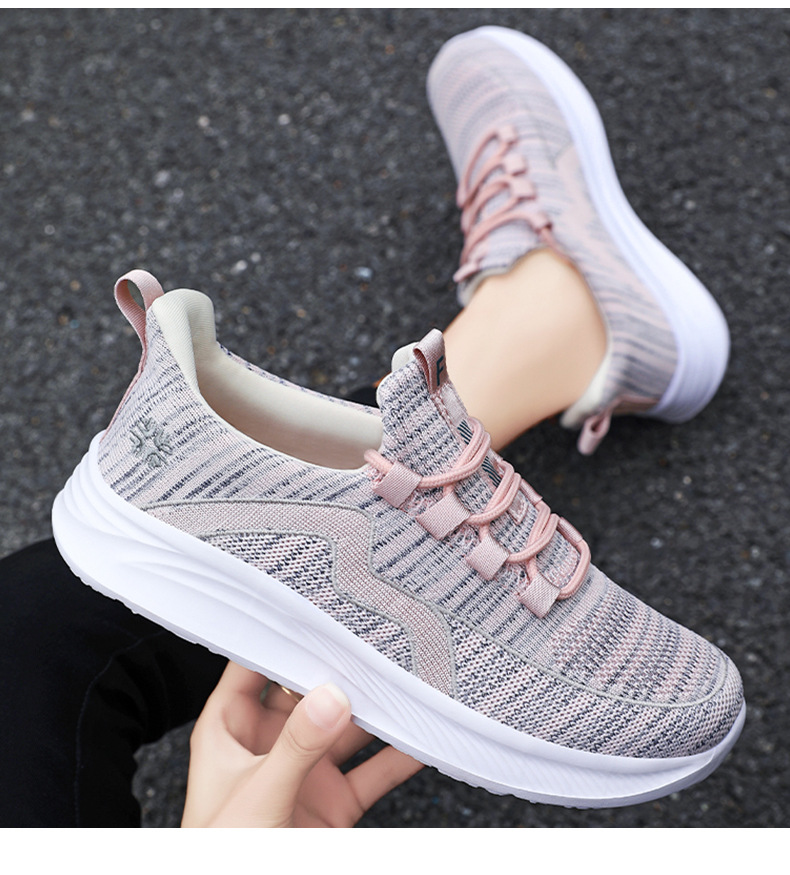 Scarpe da tennis da donna Scarpe da ginnastica Scarpe da ginnastica leggere in tela mesh_voghion.com