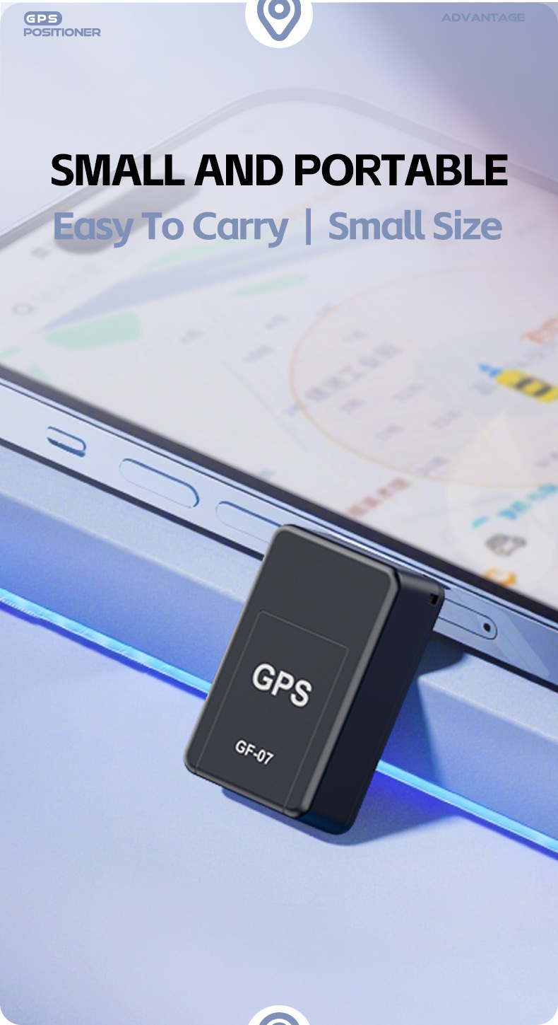 GF07 cross-border best-selling GPS tracker, item tracker, anti-loss device for the elderly, car tracker, and pet tracker