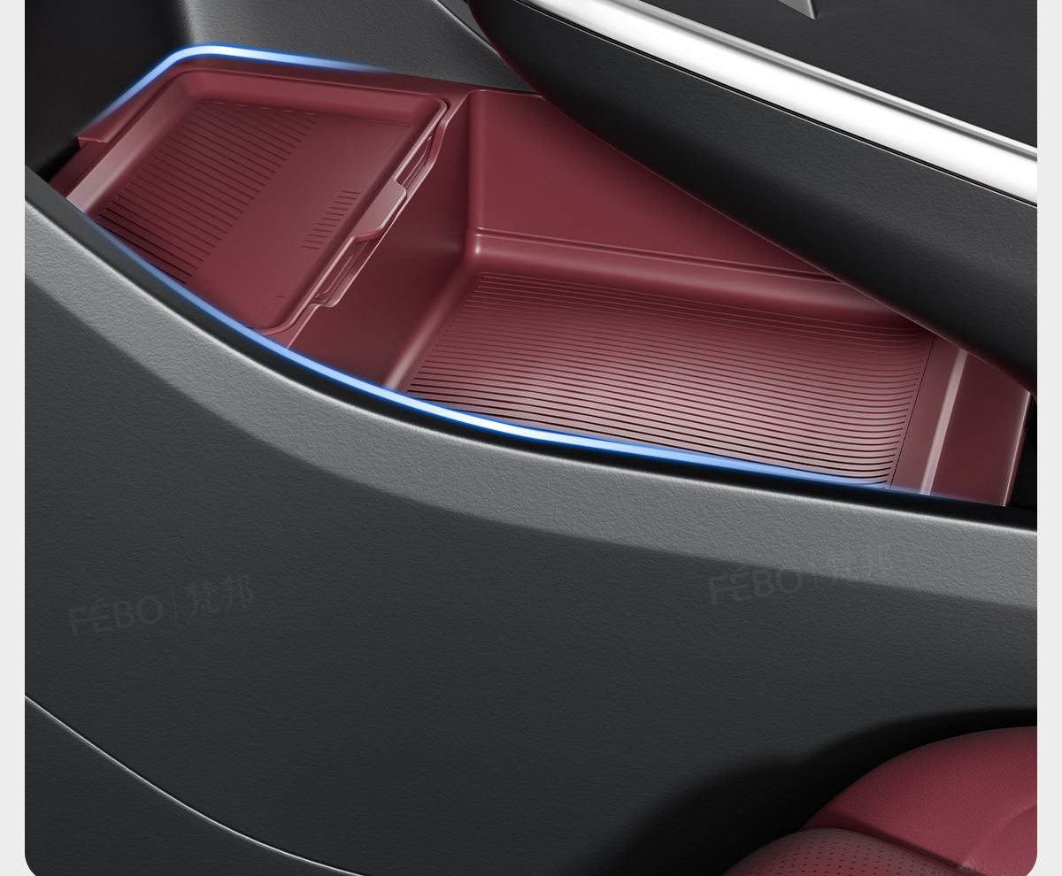 Suitable for Buick Lacrosse Lower Center Console Silicone Storage Box, Storage Box, Glasses Case, Accessories, Interior Decoration Items