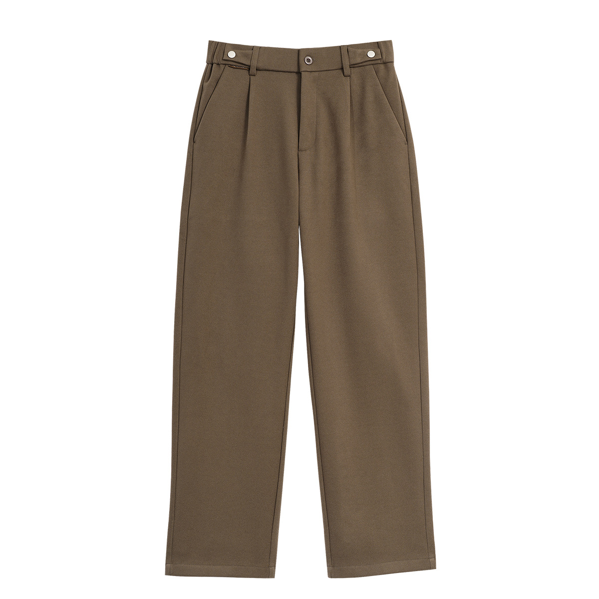 APO ropa de Hombre | Pantalones casuales sueltos para hombre 2023 Otoño e Invierno Nuevos pantalones de lana para hombre pequeños pantalones de traje de hombre recto