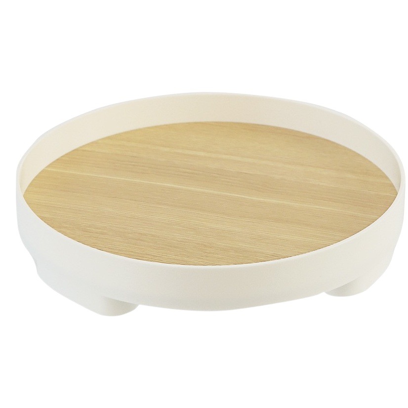 Escritorio bandeja de madera pasillo clave decoración tocador aromaterapia perfume Estilo nórdico ins cosméticos bandeja de almacenamiento