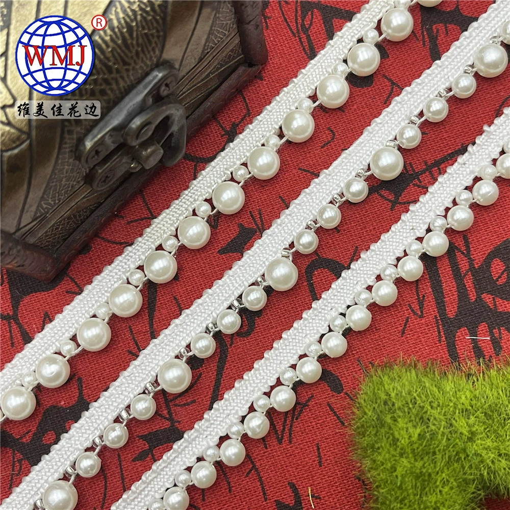 Beads ручной работы Вэймэйця, белые украшения из жемчуга, 1 см, прямые продажи с завода