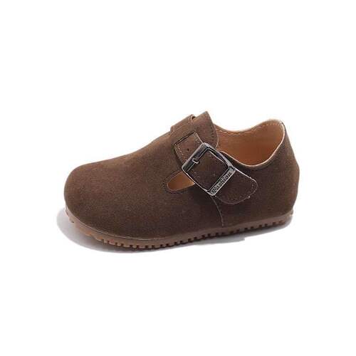 Girls' Shoes Children Princess Small Leather Shoes Spring and Autumn New Girl Baby Single Shoes Dou Dou Shoes Baler Shoes Trendy