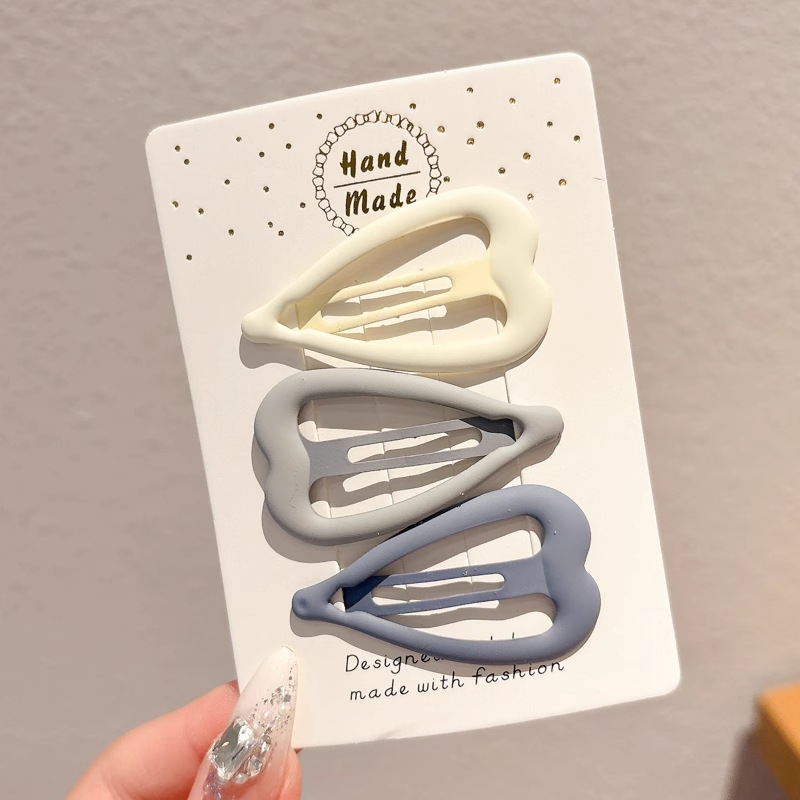 Bonita estrella clips para el cabello niñas peinado artefacto de acabado de peluche clips para el cabello frontal lateral clips para el cabello