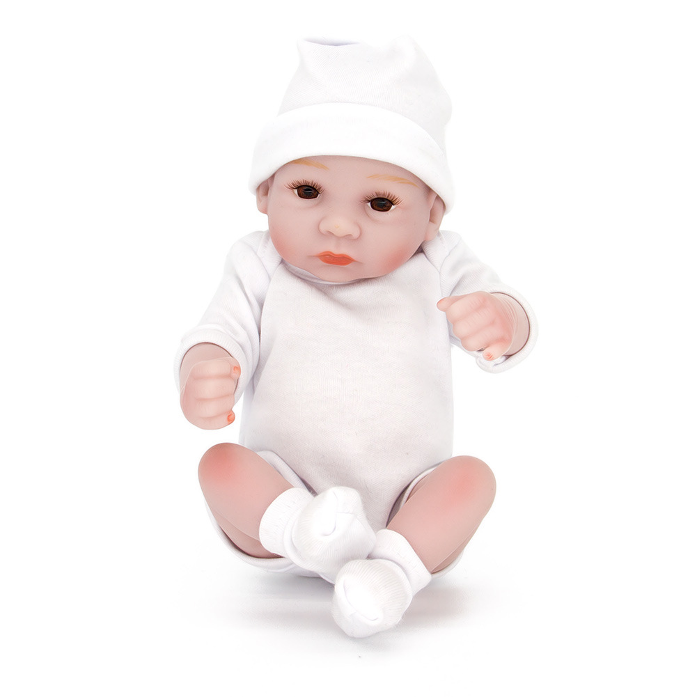 28cm 11 pulgadas Amazon vinilo renacido muñeca ojos cerrados niños jugar casa regalo juguete renacer