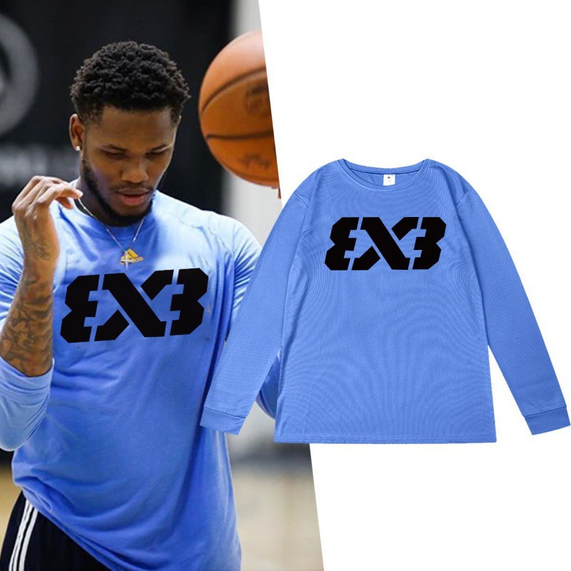 속건 3 개 × 3 개 북카드 블루 긴소매 (블랙 라벨)